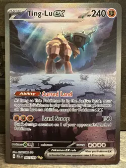 Pokemon Ting-Lu ex Holo EX Paldea Evolved Card 263/193 - Image 1