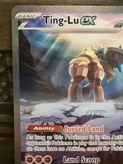 Pokemon Ting-Lu ex Holo EX Paldea Evolved Card 263/193 - Image 2
