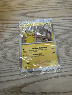 Pokemon TCG Pikachu at the Museum Jumbo Promo Card Natural History Museum UK - Image 2