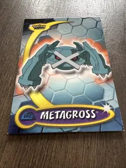 2004 POKEMON Metagross #45 HOLO SILVER FOIL Advanced Challenge CARD Topps - Image 1