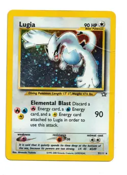 Pokemon Card: Lugia HOLO 9/111 Neo Genesis Set Vintage Rare! PL - Image 1