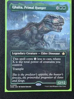 Ghalta, Primal Hunger (Borderless) Foundations Regular - Image 1