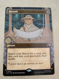 Entomb (Showcase) Avatar: The Last Airbender: Eternal-Legal Regular - Mtg - Image 1