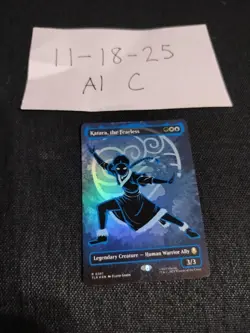 Katara, the Fearless (Borderless) (Neon Ink Foil) Avatar:The Last Airbender Foil - Image 1