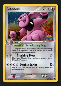 Granbull 39/115 Reverse Unseen Forces Uncommon Pokemon TCG - Image 1