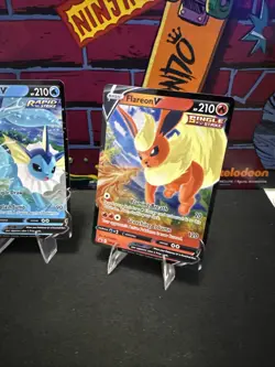 Pokemon TCG Eevee Vaporeon Flareon V Promo Lot Of 3 SWSH065 150 149 NM - Image 4
