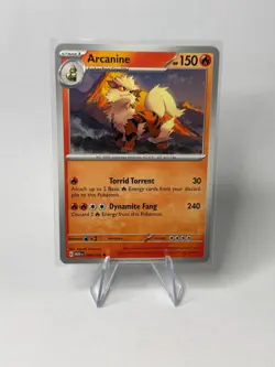 Arcanine 059/165 Pokemon 151 Scarlet Violet NM/M - Image 1