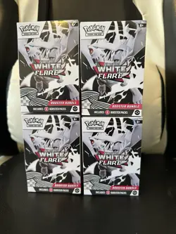 Pokemon Scarlet & Violet White Flare Booster Bundle Box Reshiram - Image 1