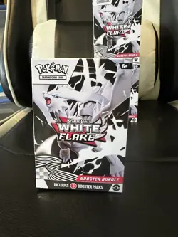 Pokemon Scarlet & Violet White Flare Booster Bundle Box Reshiram - Image 2