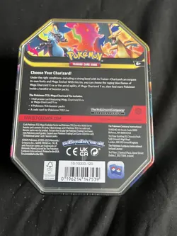 Pokemon TCG: Mega Charizard Tin - Mega Charizard X ex - Image 2