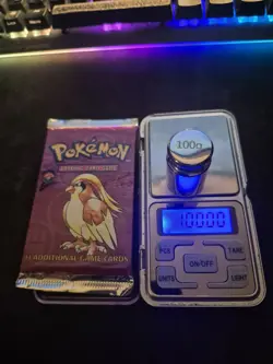 HEAVYU! 21.2g! Wizards of the Coast Pokemon Base Set 2 Booster Pack 742818061445 - Image 3