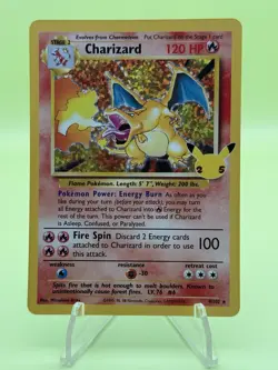 Charizard 4/102 Holo 2021 Pokemon Celebrations Classic Collection 25th Anniversa - Image 1