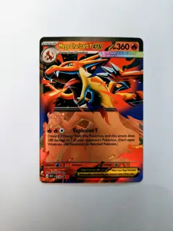Pokemon Mega Charizard Y EX Mega Evolution Black Star Promo 030 TCG NM - Image 3