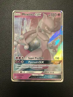 Mewtwo GX 31/68 Hidden Fates Ultra Rare Pokemon 2019 Pack Fresh - Image 1