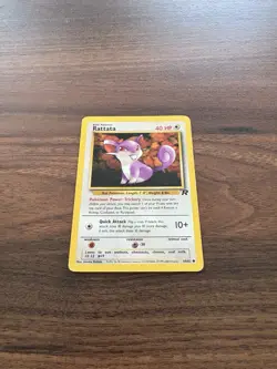 Pokemon WOTC Rattata 66/82 Team Rocket UNLIMITED Common LP - Image 2