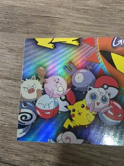 2000 Topps Pokemon TV Series 3 #P03 Puzzle (P03 of 6) RAINBOW FOIL - Image 3