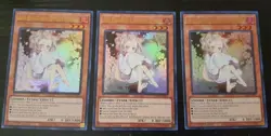 3x Ash Blossom 1st Edition Ultra Rare RA04-EN025 (PLAYSET) NM Alt Art Yugioh! - Image 1