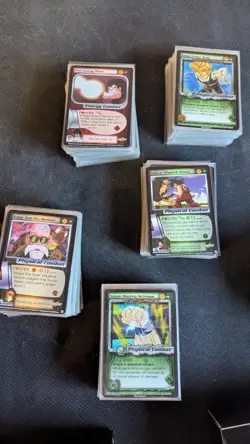 Lot of 270 Non-Holo Vintage Dragon Ball Z Cards. - Image 1