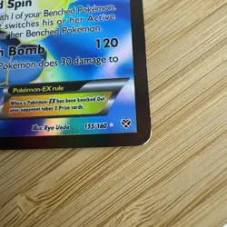 Pokemon TCG Blastoise EX Holo Ultra Rare Card 155/160 XY Base 2014 Minor Wear - Image 2