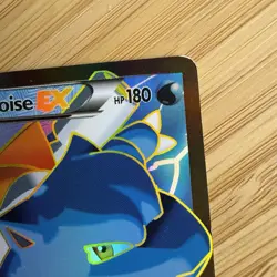 Pokemon TCG Blastoise EX Holo Ultra Rare Card 155/160 XY Base 2014 Minor Wear - Image 5