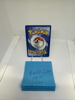 Pokemon TCG Brock's Zubat Gym Heroes Unlimited Regular Card 1st Edition - Image 3