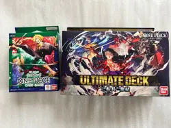 ONE PIECE Card Game Japanese Ver Set Of 2 Box ST-10 & ST12 Bundle - Image 5