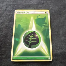 Grass Celebi Energy 115/123 - HGSS - Pokemon Card - LP RARE - Image 1