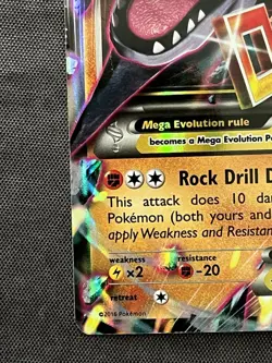 M Aerodactyl ex XY98 Promo 2016 Pokemon Card Holo - Image 2