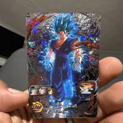 Bandai Vegetto BM4-SEC Secret Rare Foil Card Super Dragon Ball Heroes - Image 1
