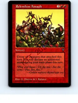 Relentless Assault # Rare Visions MTG NP NM/NM+ - Image 1
