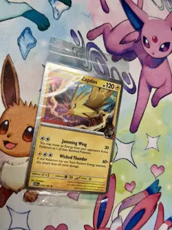 2025 Pokemon Team Rockets Zapdos 070 GameStop Exclusive promo SEALED - Image 2