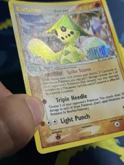 Cacturne 15/100 Delta Species EX Crystal Guardians Reverse Holo Rare Pokemon MP - Image 4
