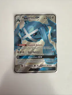 Pokemon TCG Metagross GX Full Art Card Guardians Rising 139/145 - Image 1