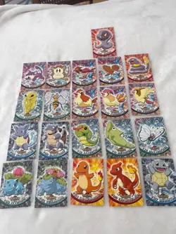 Pokemon Topps 99-00 Cards Lot Of 46 non holo. - Image 1