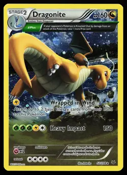 Dragonite 52/108 Cosmos Holo XY Roaring Skies Pokemon Card - Image 1