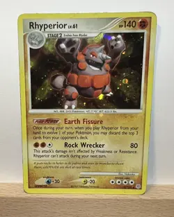 Rhyperior - Pokemon Diamond and Pearl 12/130 - Holo - Image 1