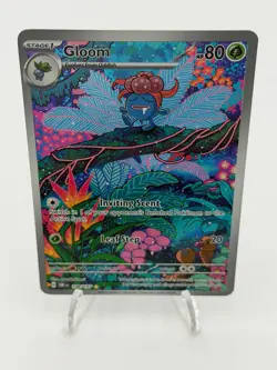 Gloom 198/197 Illustration Rare Obsidian Flames Pokemon NM - Image 1