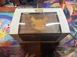 Pokemon TCG 25th Anniversary Celebrations Wooden Deck Box BRAND NEW - Image 2