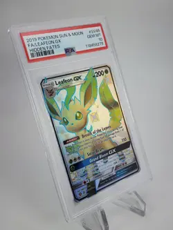 PSA 10 Pokemon 2019 Sun And Moon Hidden Fates Leafeon GX SV46 - Image 2