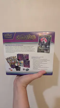 Nintendo Pokemon TCG Scarlet & Violet Elite Trainer Box - 9 Packs 820650853418 - Image 2
