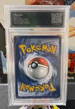 Pokemon TCG Pikachu Crown Zenith 160/159 Holo Secret Rare English PCG 9 - Image 2
