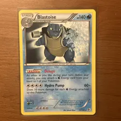 Pokemon BLASTOISE 31/149 (Non Holo Rare) Boundaries Crossed - - Image 1