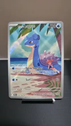 Misty's Lapras 194/182 ILLUSTRATION RARE Destined Rivals POKEMON TCG - Image 1