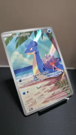 Misty's Lapras 194/182 ILLUSTRATION RARE Destined Rivals POKEMON TCG - Image 2