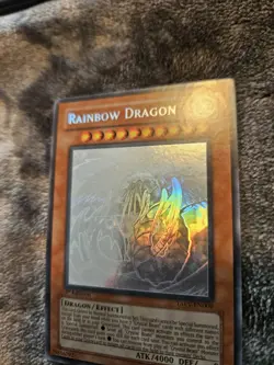 RAINBOW DRAGON 1st EDITION GHOST RARE HOLO TAEV-EN006 YuGiOh! TCG - Image 3