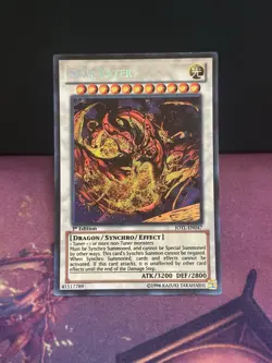 Star Eater JOTL-EN047 Secret Rare Judgment of the Light LP 1st Ed - Image 1