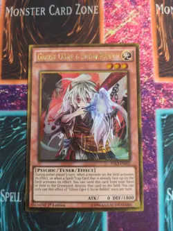 Yu-Gi-Oh! Ghost Ogre & Snow Rabbit PGL3-EN052 1st Edition Gold Rare NM - Image 1