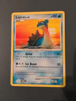 Pokemon TCG Lapras Platinum 79/127 Regular Common Card - Image 1