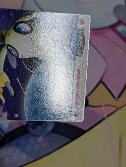 PokePark Pokemon the Park 2005 Adventure card - 084 Celebi Jirachi Mew - Image 2
