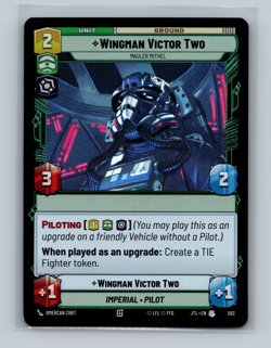 Star Wars Unlimited - Wingman Victor Two - Mauler Mithel ( Foil) (JTL) 582 - Image 1